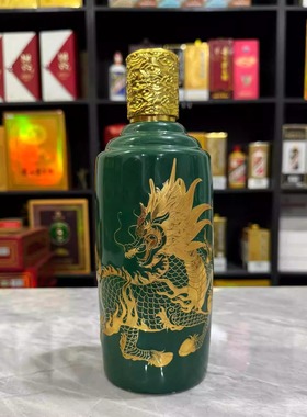 高档龙马献瑞钓鱼台摆件