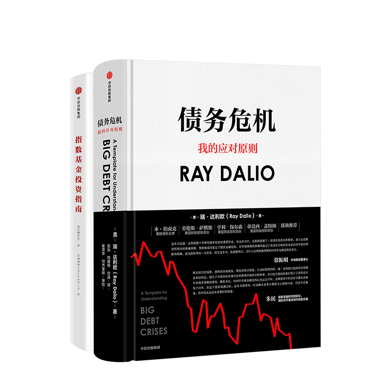 指数基金投资指南+债务危机（套装共2册）包邮 瑞达利欧 RayDalio 银行螺丝钉著  原则桥水基金  中信 - 图0