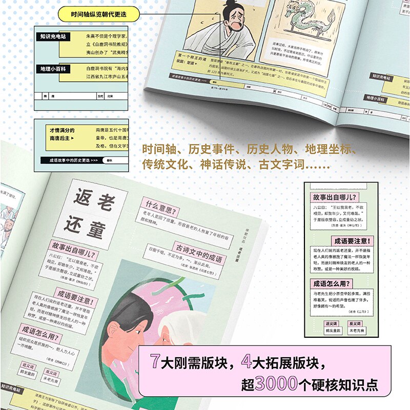 太喜欢成语了！看了又看的成语漫画（套装1-10册） 知中编委会 著 全套精讲成语近400，涉及成语近2000，覆盖中小学课堂刚需 中信