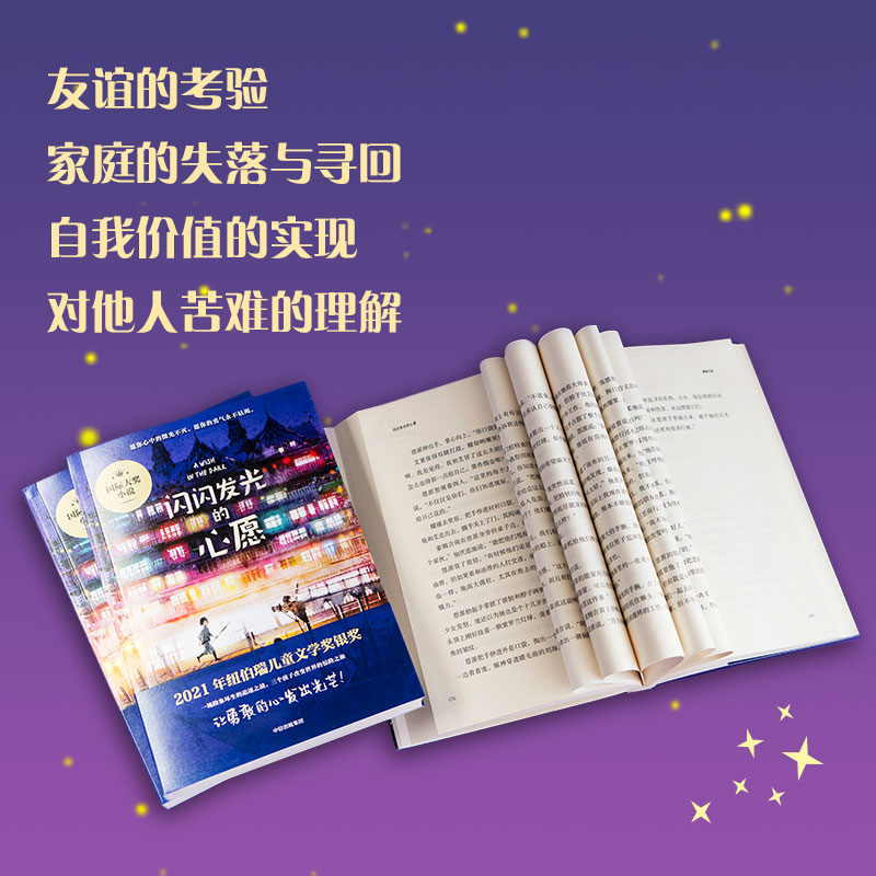 【7-14岁】闪闪发光的心愿 克里斯蒂娜松托瓦著 荣获纽伯瑞儿童文学奖银奖 被誉为 少年版 悲惨世界 中信出版社图书 正版