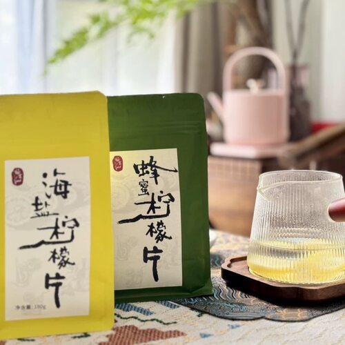 福宴仙蜂蜜柠檬片柠檬干即食泡水热冷泡茶芭乐水果茶花茶冲泡饮品 - 图3