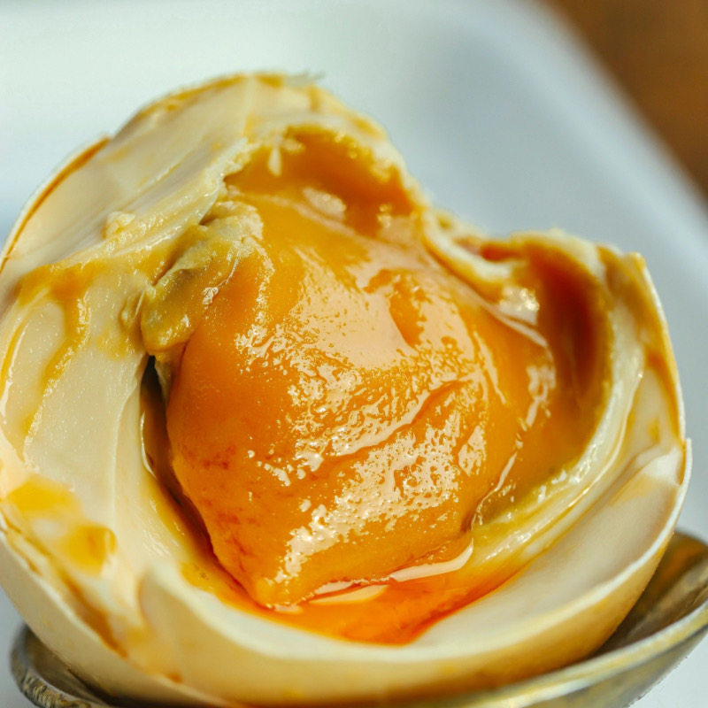 食味的初相麻酱鸡蛋金沙即食松沙软糯腌制熟鸡蛋营养丰富口感好