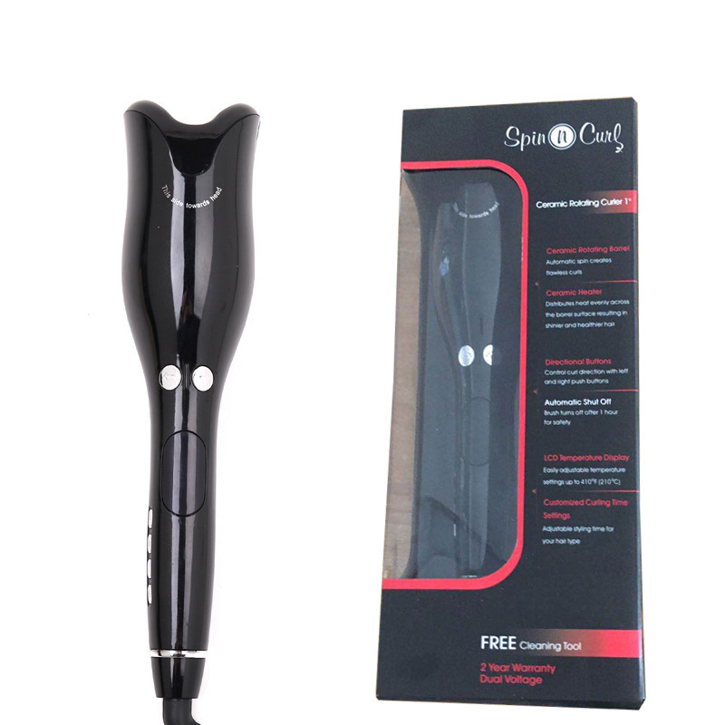 hair roller style iron comb 3 玫瑰形卷发器自动大波浪卷发棒 - 图2