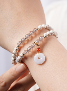 星月菩提0.6手串女复古国风