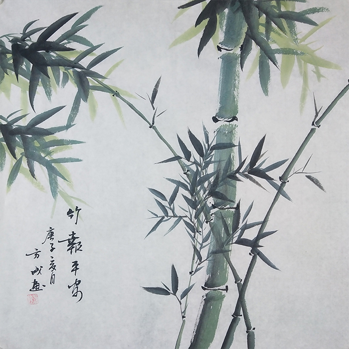 纯手绘国画小品装饰画客厅餐厅玄关电表箱挂画写意花鸟画定制字画 - 图1