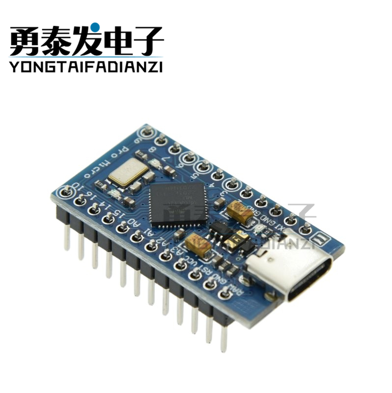 pro micro 5v/16M mini Leonardo 单片机开发板 nano TYPE-C接口 - 图2