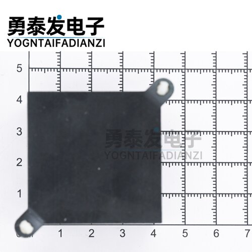 铝型材散热片散热器40x40x30mm对角孔距59mm剖沟表面阳极黑色 - 图3