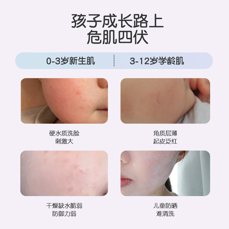 兔头妈妈儿童洗面奶男童女孩0-3-9-12岁以上婴幼儿宝宝洁面奶泡泡,淘宝优惠券,粉丝福利购,淘宝优惠卷