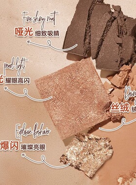 七色眼影盘哑光眼部修饰AKF7色