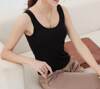 Pure cotton collar spring and summer suspender vest slim and slim