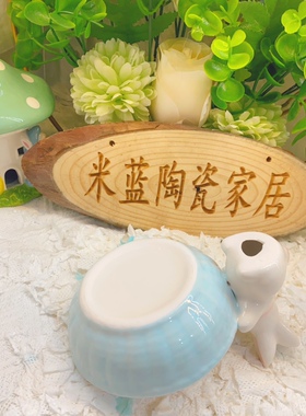 陶瓷碗仓鼠食盆金丝熊蜜袋鼯花枝鼠侏儒刺猬芦丁鸡鹦鹉饲料碗防溅
