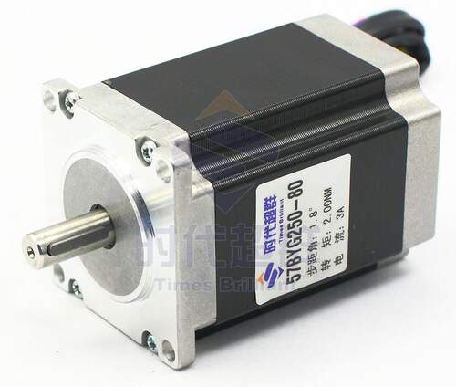 57步进电机57HBP76AL4-TF0-时代超群（3A，1.5nm，4线雕刻机马达 - 图1