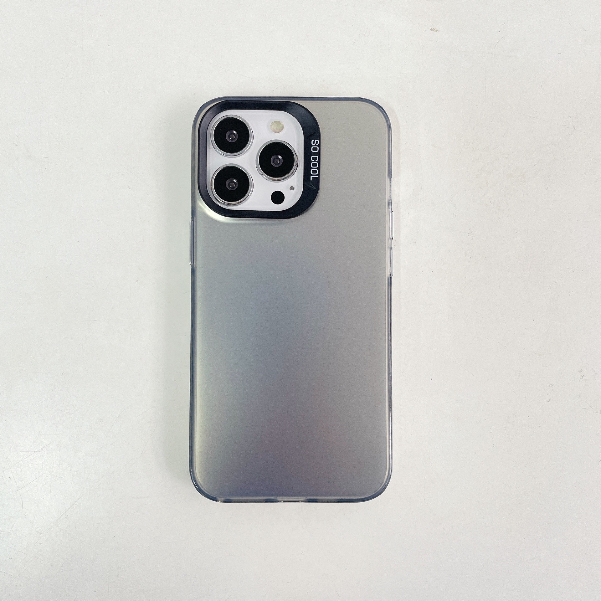 IMD彩银适用苹果16PRO磨砂手机壳iPhone11/XSMAX简约纯色PC保护套 - 图3