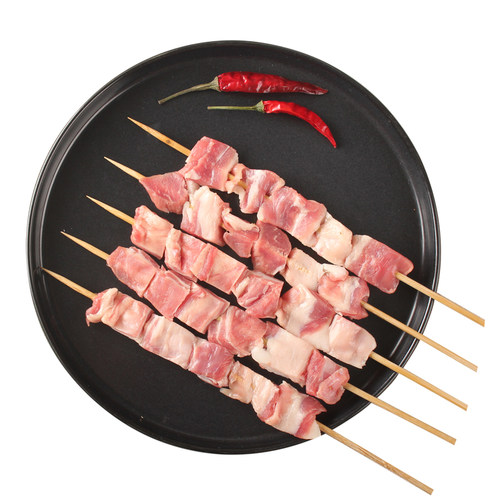 羊肉筋串30串 烧烤食材烤串半成品北京同城家庭聚会团建BBQ配送 - 图3