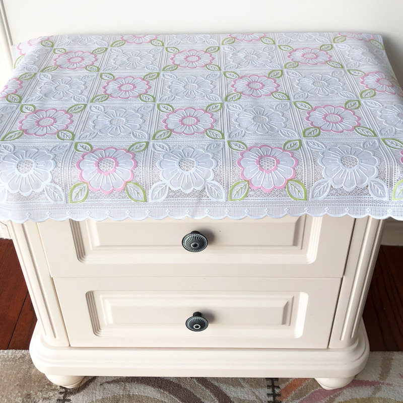 防水防油免洗电视柜垫冰箱洗衣机盖巾小茶几台布桌布垫床头柜盖布,淘宝优惠券,粉丝福利购,淘宝优惠卷