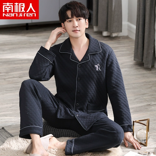 Демисезонная пижама, термобелье, хлопковый демисезонный лонгслив, увеличенная толщина, подходит для подростков, большой размер