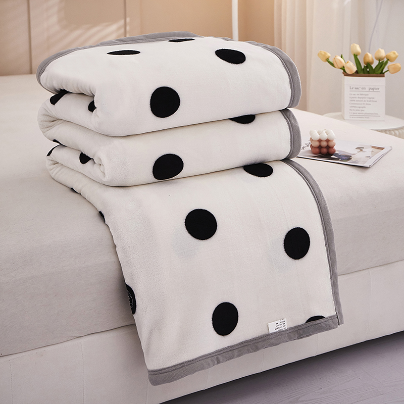 年会定制赠送礼品加厚雪貂绒毛毯子带礼盒装公司开业活动实用店庆 - 图0