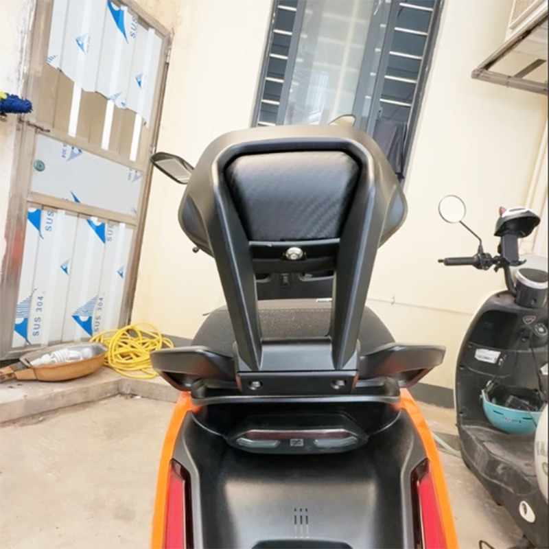 适用于极核AE4IPRO AE5电动自行车电摩长坐款靠背靠垫改装件靠背 - 图0