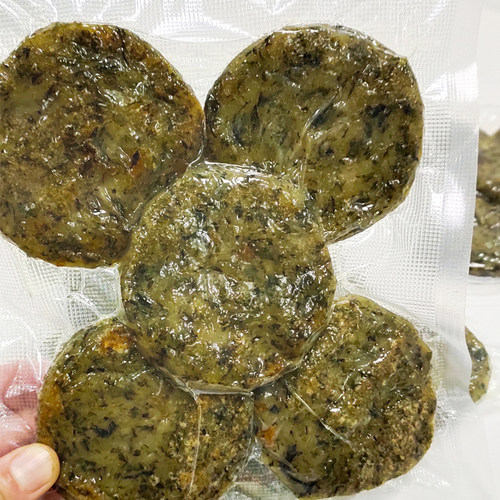 安庆特产水萩粑 清明粑太湖岳西潜山水秋粑水菊粑 非毛香粑蒿子粑 - 图1