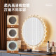 2026 New Solid Wood Painted Dressing Table and Cabinet Integrated Bedroom Modern Dressing Table Storage Storage Cabinet End of the Bed