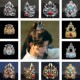 Ancient style hair accessories hair accessories hair accessories tiara for men