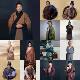 Rich businessman, Song Dynasty servant, film and television, Ming Dynasty costume, cotton and linen