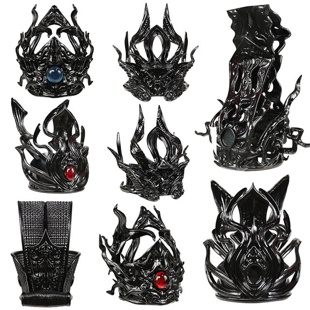 Resin male headband film and television drama fairy ancient style fantasy 3D