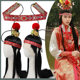 Ancient style Hanfu wig Dream of Red Mansions opera performance headgear