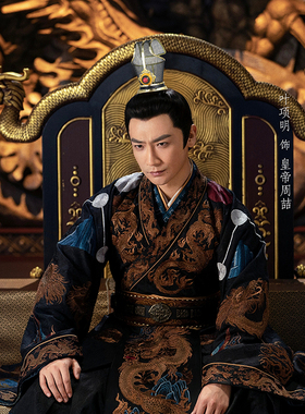 汉代大臣将军官帽古风汉服发冠