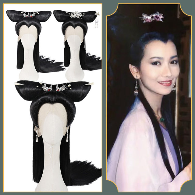 Zhao Yazhi's new white lady hair accessories in ancient costume style