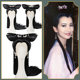 Zhao Yazhi's new white lady hair accessories in ancient costume style