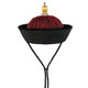 Film and television costume Qing Dynasty men's minister hat official hat warm hat