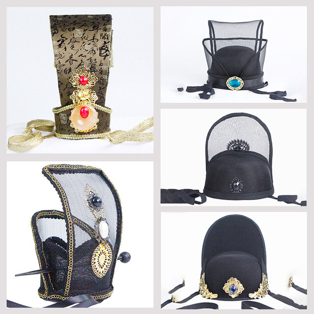 Emperor's headdress ancient performance official hat