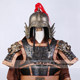Ancient costume armor soldier, General Yue Fei of the Three Kingdoms, armored shirt with cape, adult scenic spot photo taking, film and television performance costume