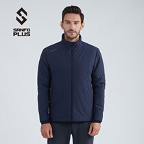 Sanfu SANFO PLUS Outdoor Cotton Clothing Mens Casual Warm Jacket 3M New Snowy Cotton Jersey Mens Defense Cold Cotton Padded Jacket