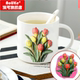 Flower tulip fondant silicone mold diy