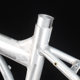 20-inch aluminum alloy folding bicycle transmission frame disc brake type 406/451 DIY assembled rough frame