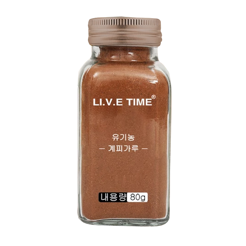 韩国进口livetime肉桂粉食用天然桂皮粉烘焙健身生酮咖啡冲饮调味 - 图3