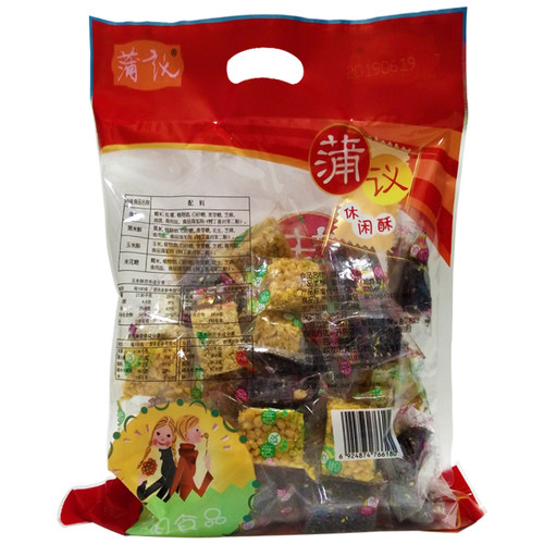 四川特产蒲议休闲酥420g*2袋多口味蛋苕酥玉米酥黑米酥米花酥零食 - 图2