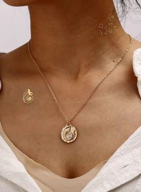 Fashion shell Choker Necklace women Accessory necklaces项链