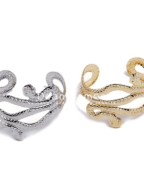 2021开口手镯女New Fashion Punk Stretch Snake Bracelet women