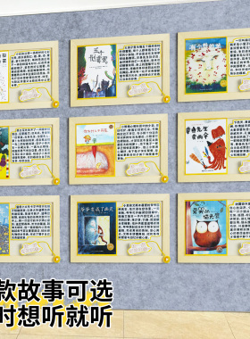 幼儿园语言早教主题墙贴