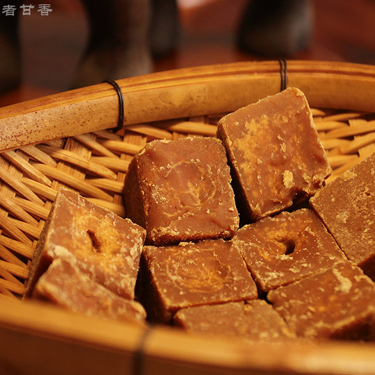 2025新榨云南甘蔗红糖纯甘蔗汁古法1斤镇沅土月子姨妈散装老红糖