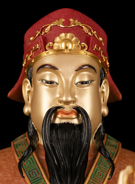 纯铜范蠡财神爷神像招财摆件