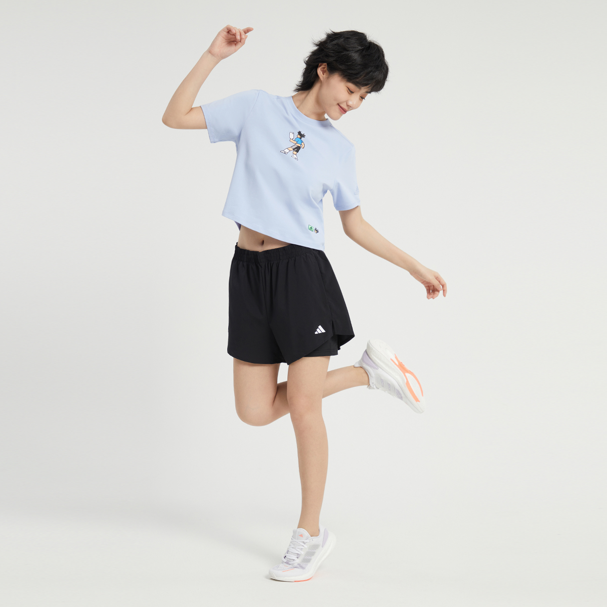 Adidas阿迪达斯女鞋2023新款PUREBOOST 22 HEAT.RDY跑步鞋HQ1420 - 图3