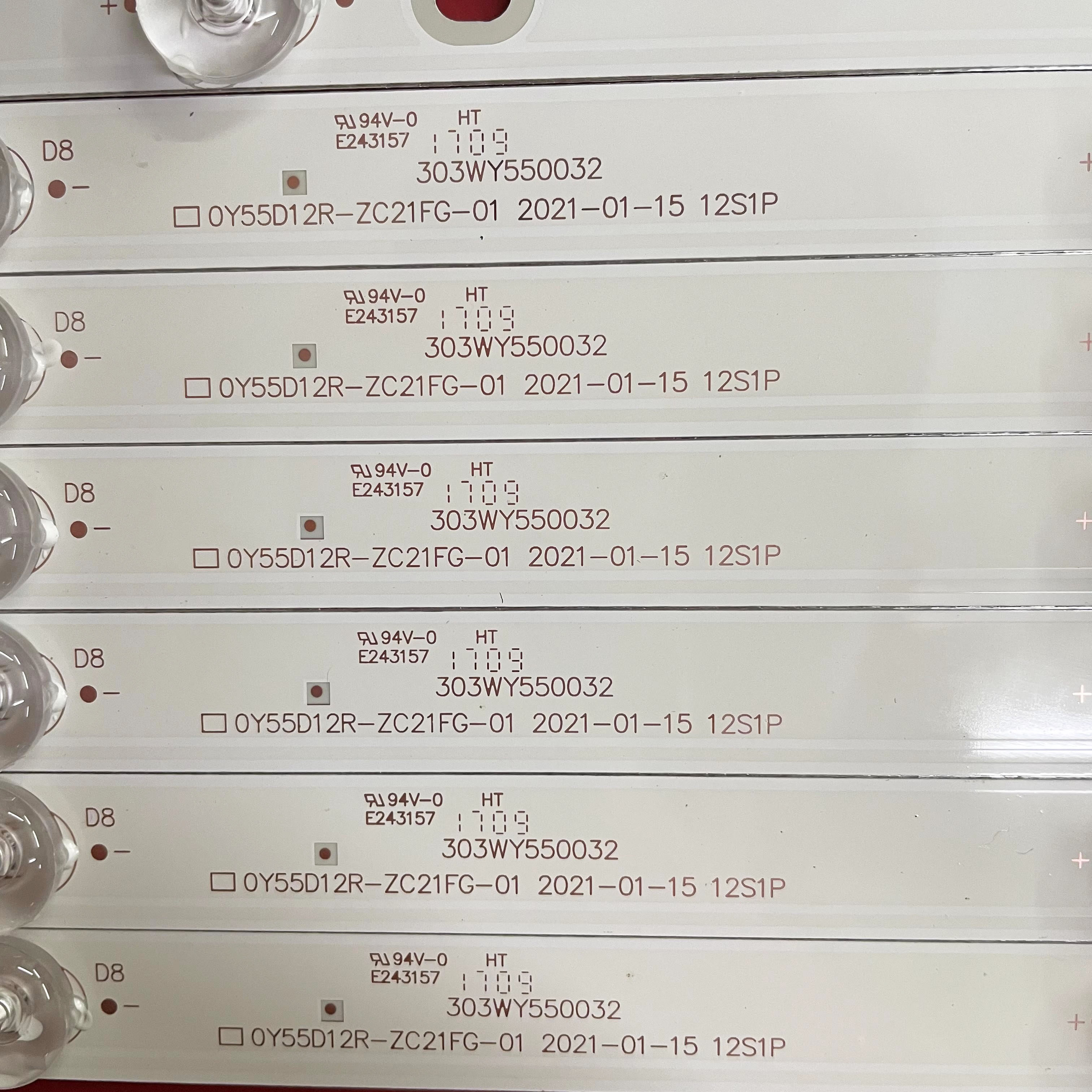 适用先锋LED-55U560P LED-55U760 U55X3灯条CY55D12R-ZC21FG-04 - 图1