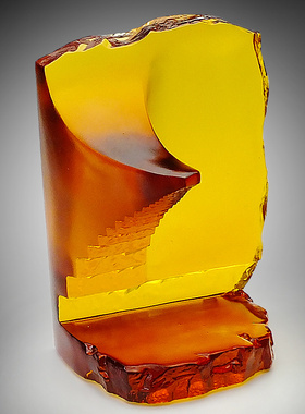 琉璃步步高升摆件办公室桌男士