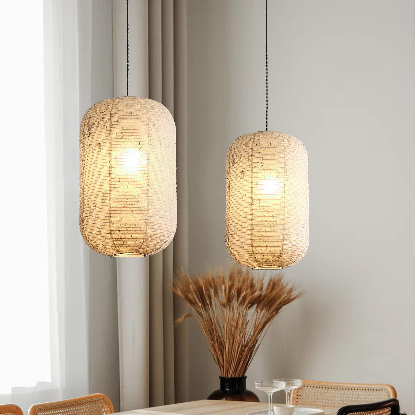 宋氏美学云龙宣纸吊灯灯笼禅意餐厅卧室过道客厅茶室民宿组合灯具,淘宝优惠券,粉丝福利购,淘宝优惠卷