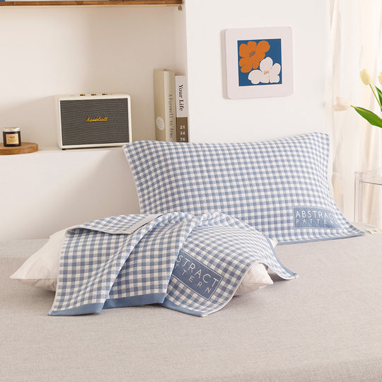 Pure cotton gauze pillow towel