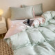 Washed ice silk four-piece set
